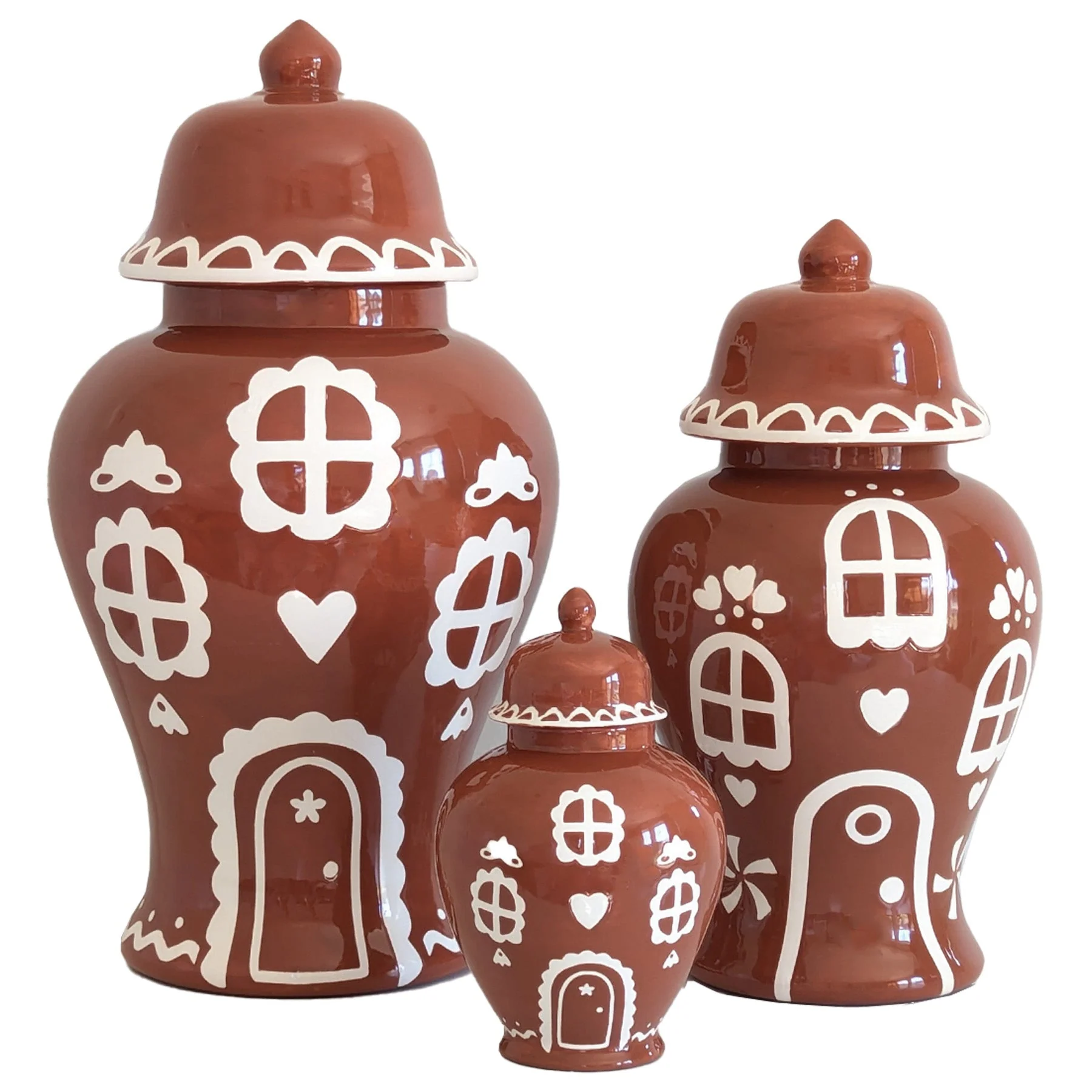Holiday Ginger Jars